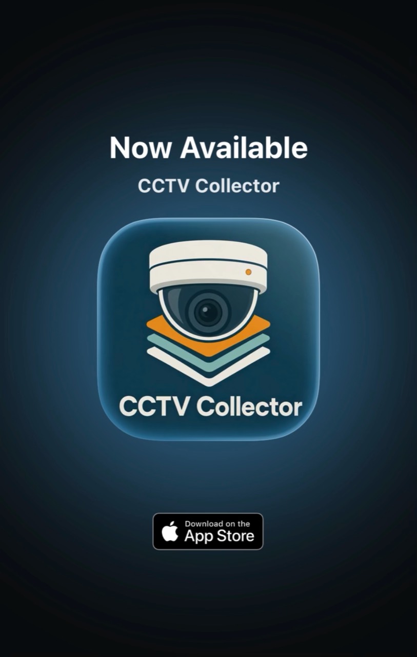 CCTV Collector iPhone app, now available on the App Store